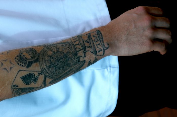 The story behind Kevin Magnussen's arm tattoo