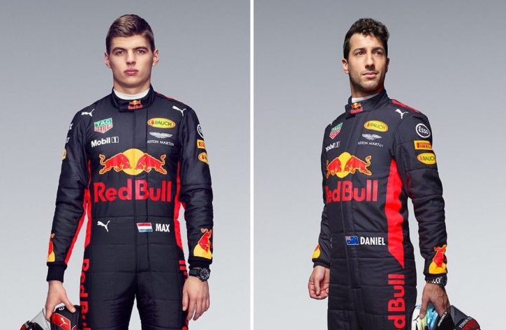 The boys at Red Bull are all suited and booted!