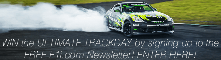 WIN the ULTIMATE TRACKDAY by signing up to the FREE F1i.com Newsletter! ENTER NOW!
