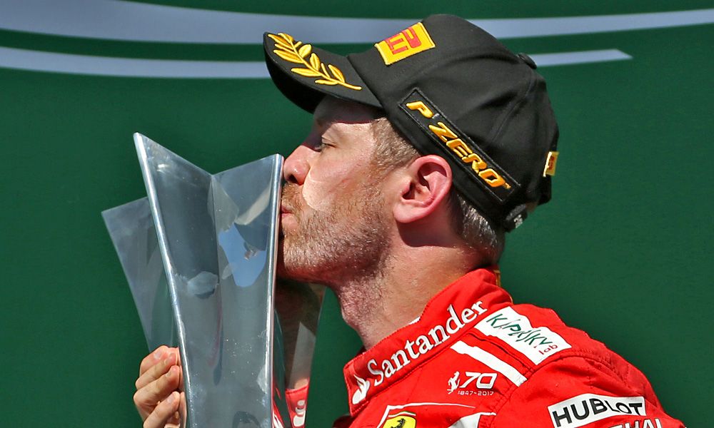 Sebastian Vettel, Ferrari, Brazilian Grand Prix