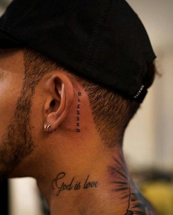 And blessed Lewis Hamilton certainly is...