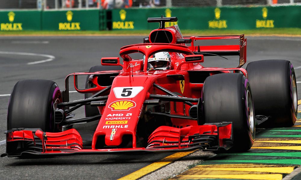 Sebastian Vettel (GER) Ferrari SF71H.